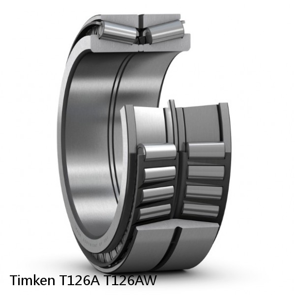T126A T126AW Timken Thrust Tapered Roller Bearings #1 small image